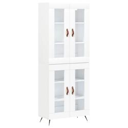 Helloshop26 - Buffet bahut commode armoire meuble de rangement organisateur cuisine salle de séjour salon haut 69,5 x 34 x 180 cm 02_0032563 - 300021_0