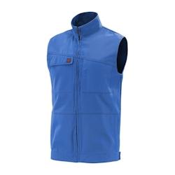 Lafont - Gilet de travail sans manches GRANIT Bleu Azur Taille S - S bleu 3609705755931_0