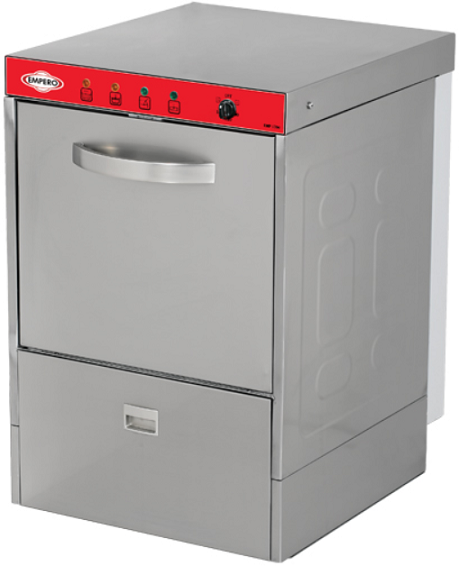 Lave-verres professionnel - Premier prix - Panier 400x400 mm - 1000 verres/heure - Fabrication européenne_0
