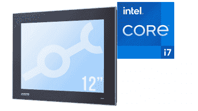 Panel PC tactile résistif 12