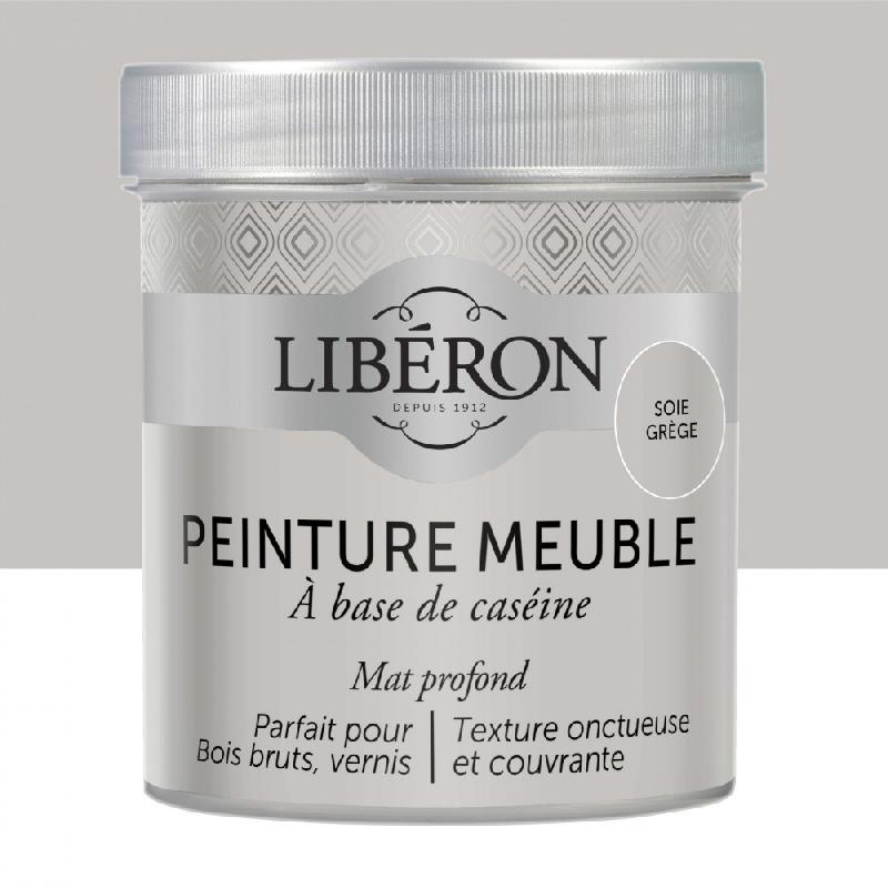 Peinture meuble et boiserie caséine LIBERON soie grège mat 0.5 l_0