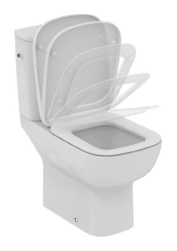 Ideal Standard Exacto Pack WC Sur Pied a Poser Cuvette Sans Bride ...
