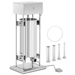 Royal Catering - Royal Catering Poussoir à saucisse 30 l électrique avec 4 tubes de remplissage - Machine à saucisse Poussoir à saucisse - 4062859_0