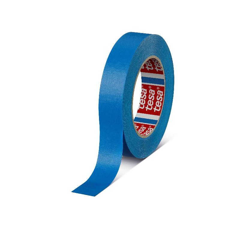 Ruban adhésif masquage papier - couleur chamoi et bleu - largeurs de 19mm à 100mm - référence RATMSK et 4308_0