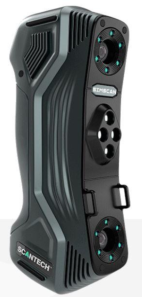 Scanner 3D ultra portable Simscan - précision métrologique 20 microns - ScanTech_0