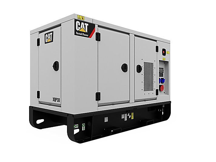 Xqp30 groupes électrogènes industriel diesel mobile - caterpillar - puissance principale 30 kva_0