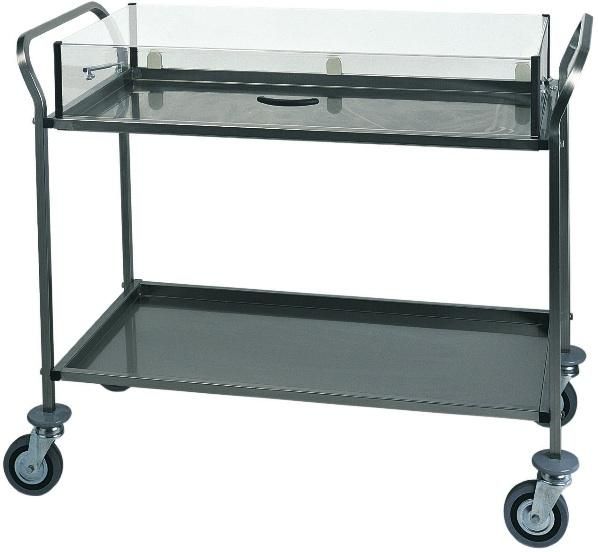 CHARIOT DE SERVICE INOX PROFESSIONNEL CA 1162