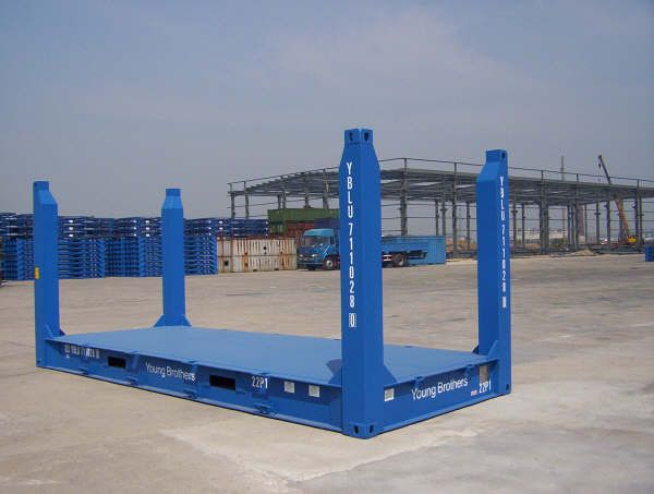 Container 20 pieds flat rack_1