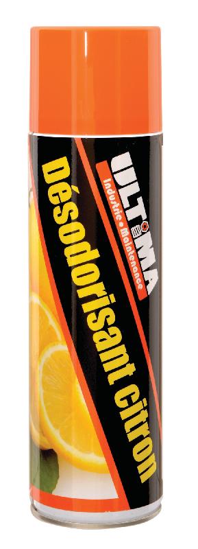 Désodorisant parfum citron aérosol de 650ml - ultima - afb123 - 648237_0