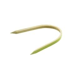 ECOLOMIQUE - 100 pcs - pique bambou en u - 4 cm, 5,5 cm - eco209bbubi - bambou eco209bbubi_0