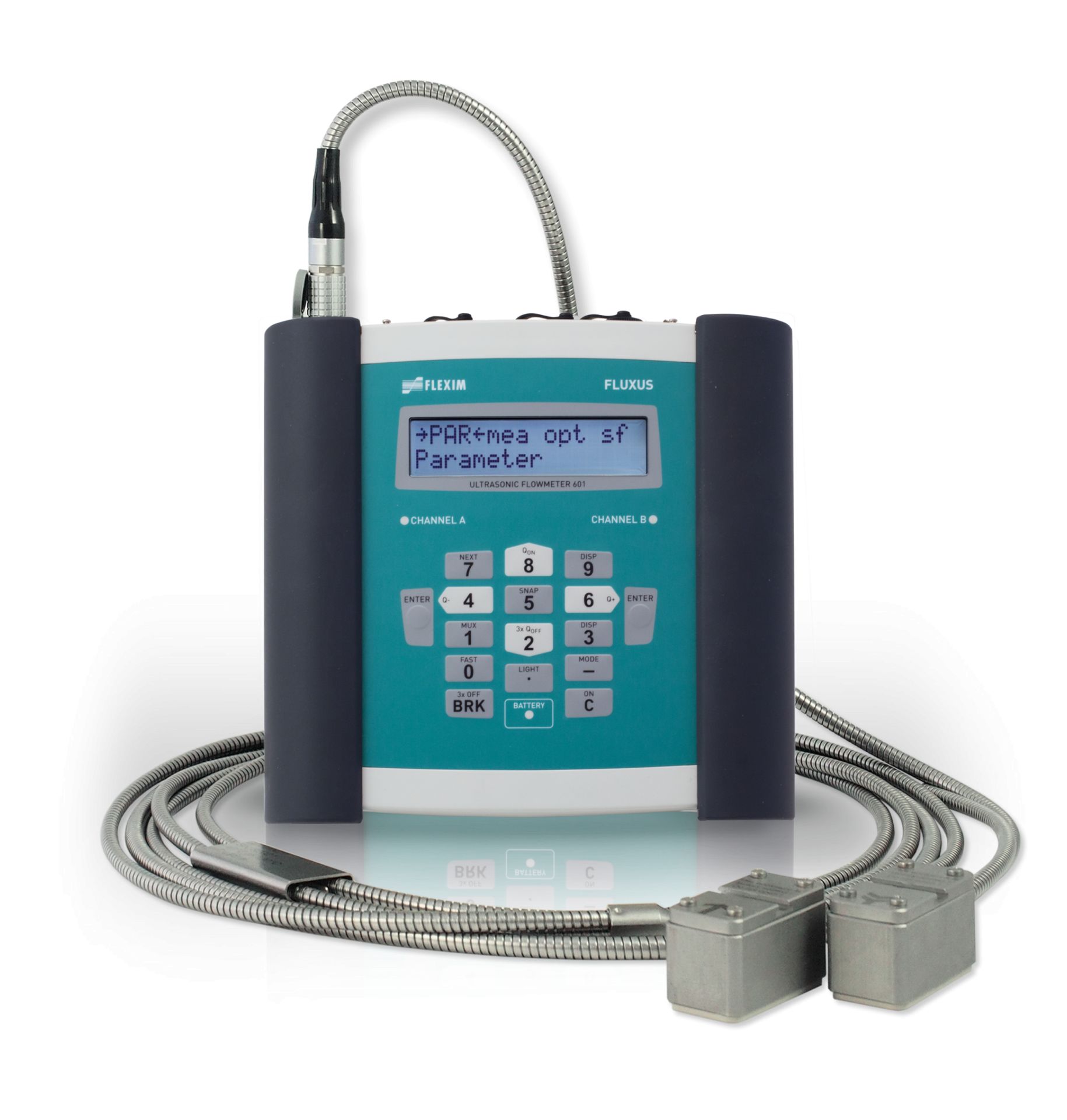 Débitmètre à ultrason portable FLUXUS G601 ST et G608 ST - non intrusif pour la vapeur saturée et surchauffée jusqu'à 180°C_0