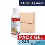 Gels hydroalcooliques - purity - pack de 240x flacons_0