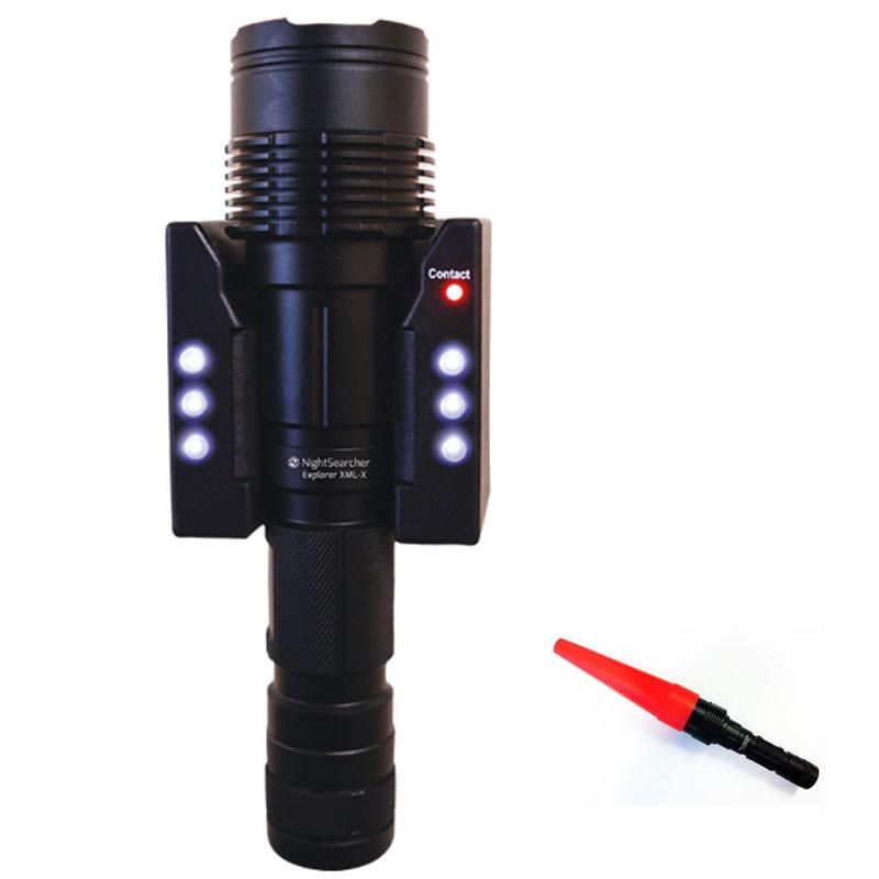 Lampe torche led explorer xml 600lm portée 500m nightsearcher_0