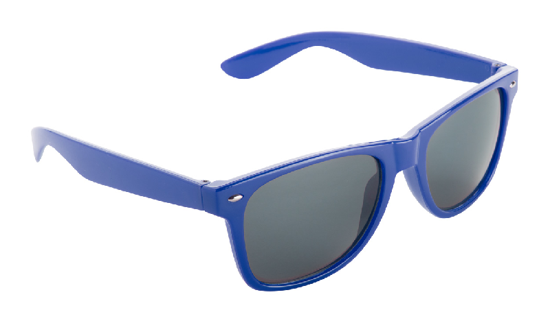 Lunettes de soleil ''Xaloc'' en plastique - Protection UV 400 - Couleur bleu - 26g_0