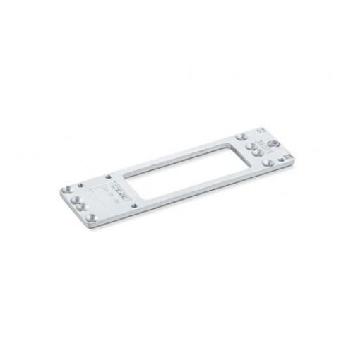 PLAQUE DE MONTAGE POUR FERME PORTE TS 2000 NV ET 2000 NVBC - ARGENT GEZE