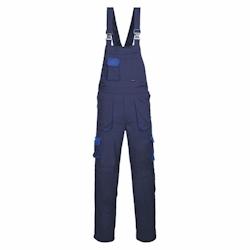 Portwest - Cotte à bretelles TEXO CONTRAST Bleu Marine Taille XS - XS bleu textile 5036108244102_0