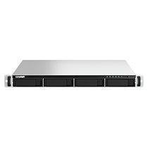 QNAP TS-464U NAS Rack (1 U) Intel® Celeron® N5095 8 Go DDR4 0 To QNAP Turbo System Aluminium, Noir_0