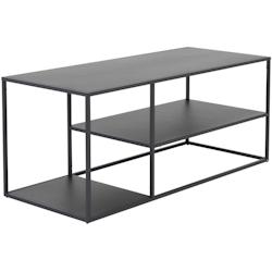 Table basse en métal 120 x 50 x 50 cm Staal Venture Home - noir 7340220835703_0