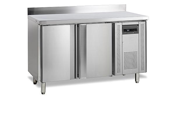 Timbre desserte négative 2 portes dosseret 240 litres inox 304 - SK6210BT/+ SP_0