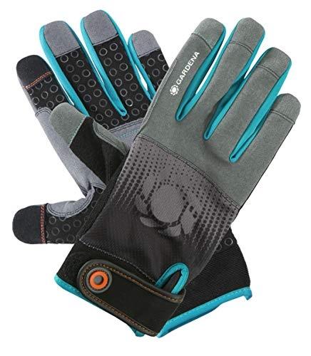 Gants de jardin gros travaux GARDENA - Taille L - 11521-20 - Utilisables avec un smartphone et certifiés OEKO-TEX®_0