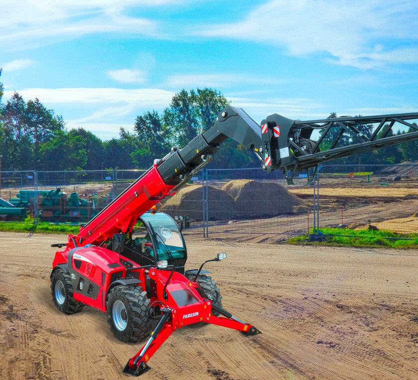 Chariot télescopique 17.45 HLS 74 - Élévateur jusqu'à 16,4 m de hauteur et 4500 kg de capacité_0