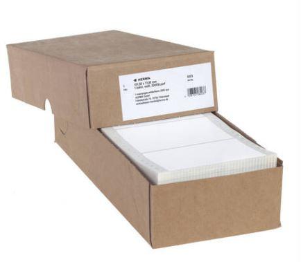 Étiquettes adhésives pour ordinateur en continu - 101,6 x 73,8 mm - Référence 8203_0