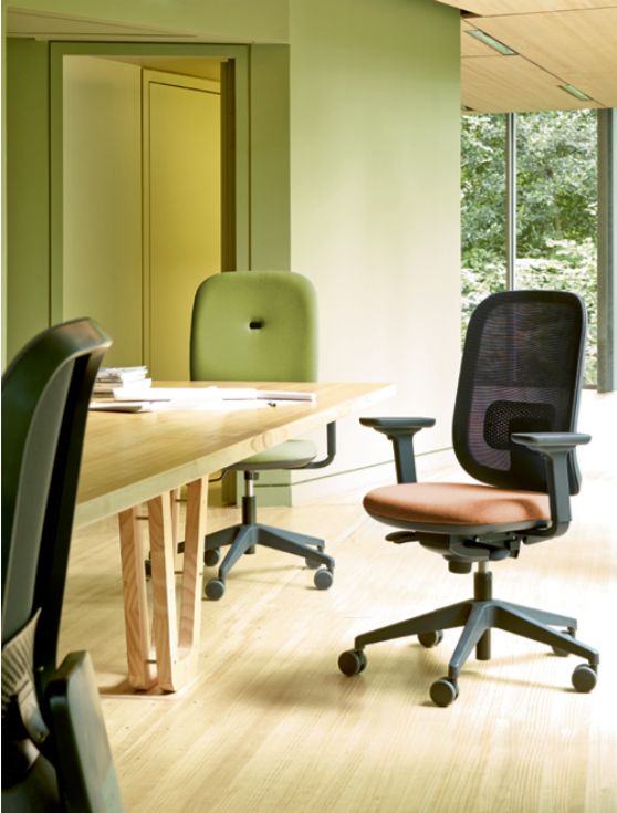 Fauteuil ergonomique Alaia - dossier tapissé ou résille, 3 mécanismes, 2 types d'accoudoirs_0