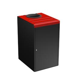 Rossignol - Meuble de tri restaurant collectif ado 90L ALITRI - rouge - rouge acier 55793_0