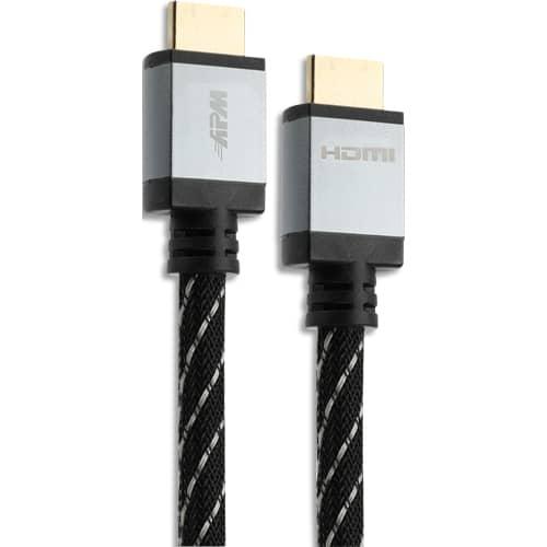 Apm câble hdmi 2.1, premium, 8k, hec, mâle / mâle, nylon, 5m_0