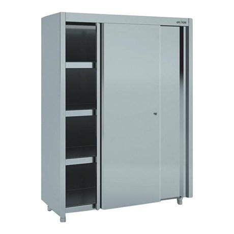 ARMOIRE HAUTE INOX PORTES COULISSANTES APC-140