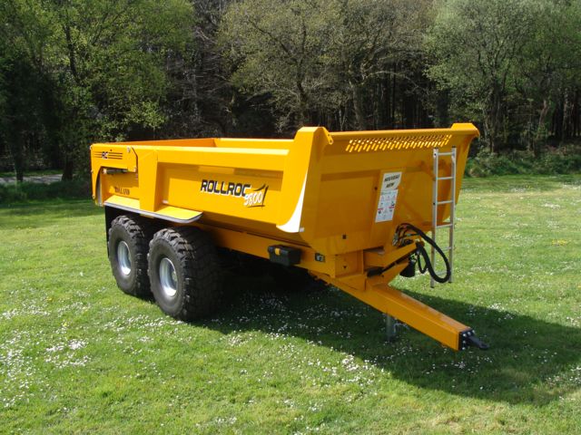 Benne agricole - ROLLROC 5800 avec options de roulage et capacité jusqu'à 29000 kg_0