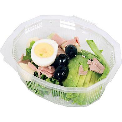 Boîte alimentaire Multipack® à couvercle charnière 150 x 123 x 45 - PET transparent - Cenpac_0