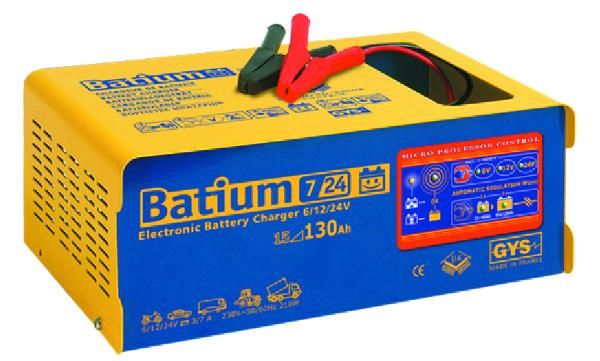 CHARGEUR BATTERIE AUTOMAT.BATIUM 7-24 6/12/24V GYS