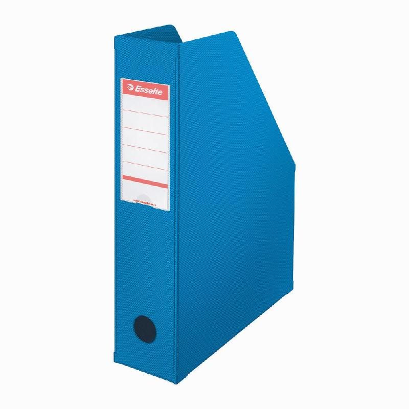 ESSELTE PORTE-REVUES CONFORT CLASS DOS 7CM BLEU (PRIX À L'UNITÉ)