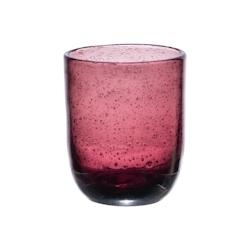 Gobelet 20 cl Luberon bullé violet x6 -  Rond Verre Table Passion 7.3x7.3 cm - violet verre 3106233020871_0
