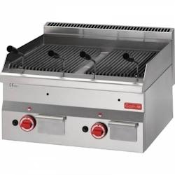 Grillade pierre de lave gaz - 11 Kw - Gastro M - inox GN028_0