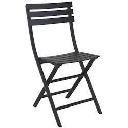 Ligne chr lena chaise pliante - noir  carton de 4 - noir plastique MCH-751329-NOIR_0