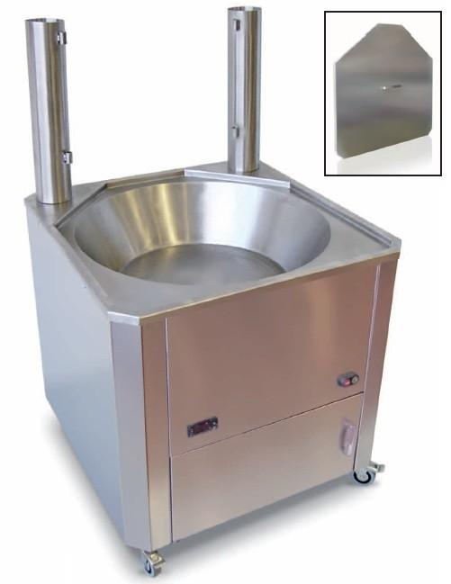Machine à churros à gaz - 14L ou 22L - acier inoxydable robuste et production intense_0
