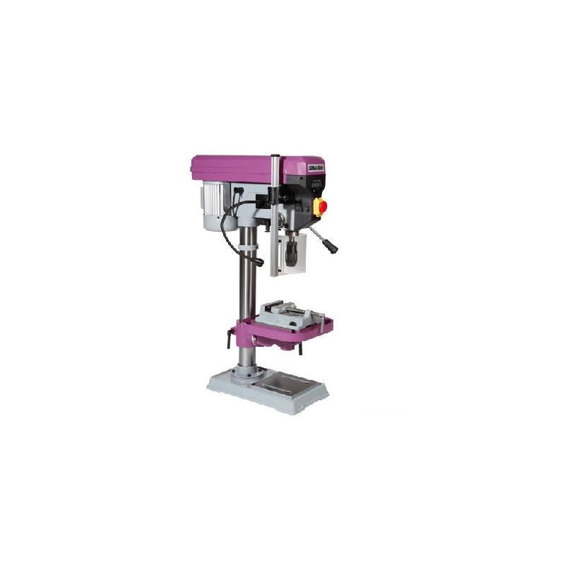 Perceuse d'établi PE 22 FE Tri - 400V 750W - SIDAMO - Colonne en fonte aciérée et accessoires inclus_0