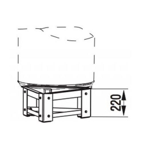 REHAUSSE CHAUFFE-EAU 150L À 300L SUR SOCLE ATLANTIC 009092