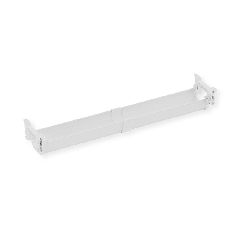 ROLINE Easy2Open Canal de câbles, montage sous le bureau, blanc, 85,8 cm_0