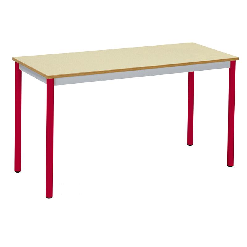 TABLE 4 PIEDS BASIC CHANTS PLAQUÉS PLATEAU BEIGE