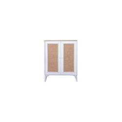 Buffet en aggloméré 2 portes Mount Bas : 90 x 41 x 105 cm Hanah Home - blanc 8684283661763_0