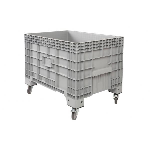 Caisse-palette en plastique légère 500 à 510 litres - 5 versions disponibles - Contact alimentaire_0