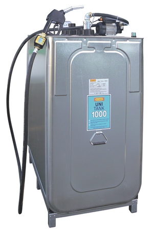 CDP750 STUNI - Cuve station de ravitaillement gasoil 750 L / 230V - Cuve double paroi conforme NF EN 13341_0