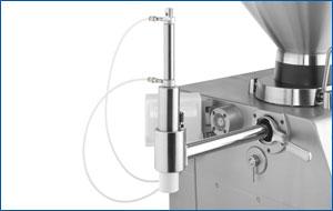 Cornet doseur pneumatique Rex - construction inox et polyéthylène - diamètre de sortie 15 à 60 mm_0