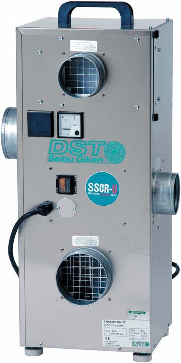 Déshydrateur Consorb DC-10 - Déshumidificateur industriel en inox - Capacité 0,6 kg/h et débit d'air sec 190 m³/h_0