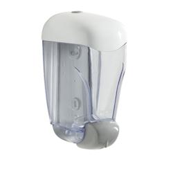 Rossignol - Distributeur de savon manuel 0,8L OLEANE - blanc plastique 52550_0