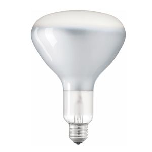 E27 réflecteur R125 - 230V/240V 250W IR clair Siccatherm Philips - Chauffage infrarouge pour élevage et applications industrielles_0