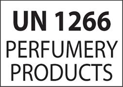 Etiquette iata un 1266 perfumery products - 46410_0